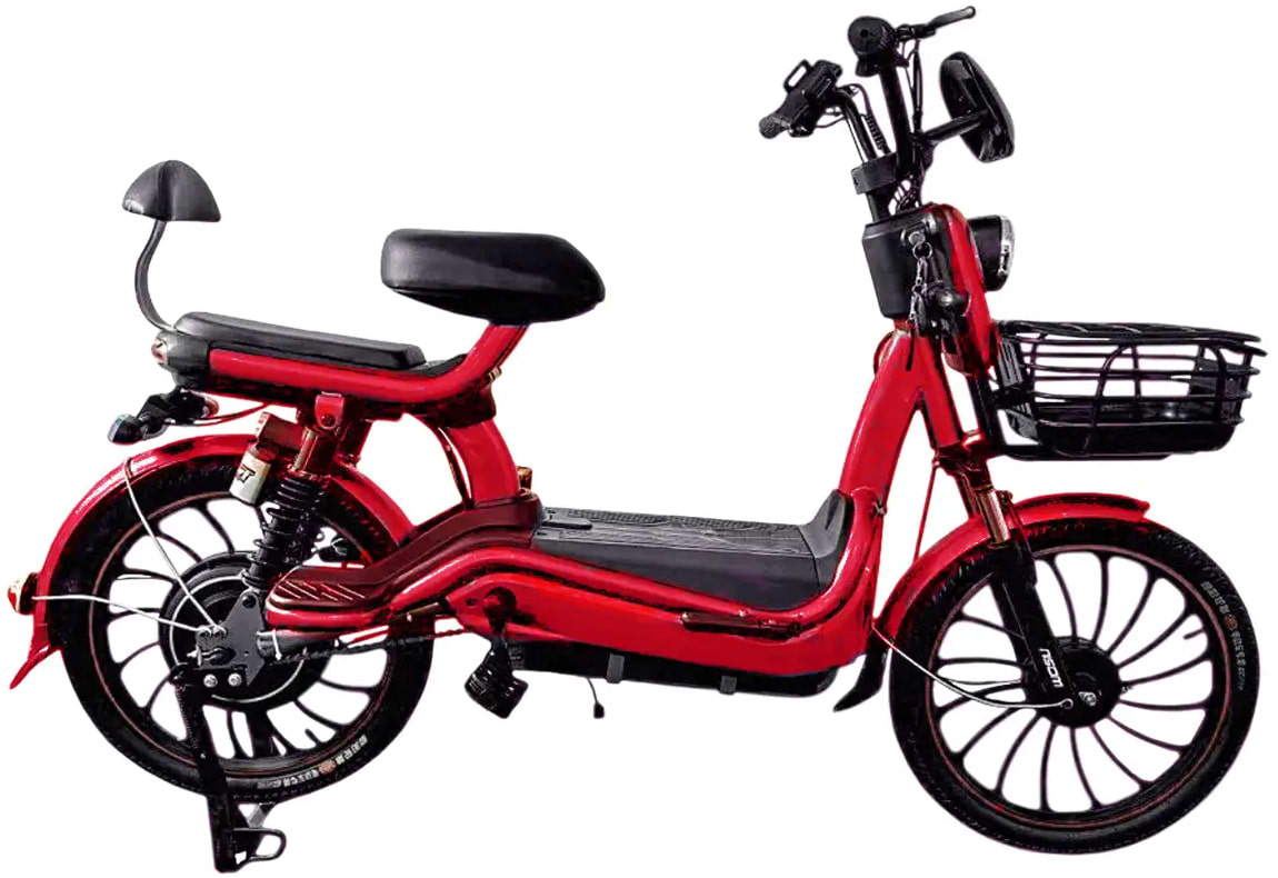 Электроскутер Forte GALAXY Red (+Аккумулятор 12V20A/25 5 шт.)